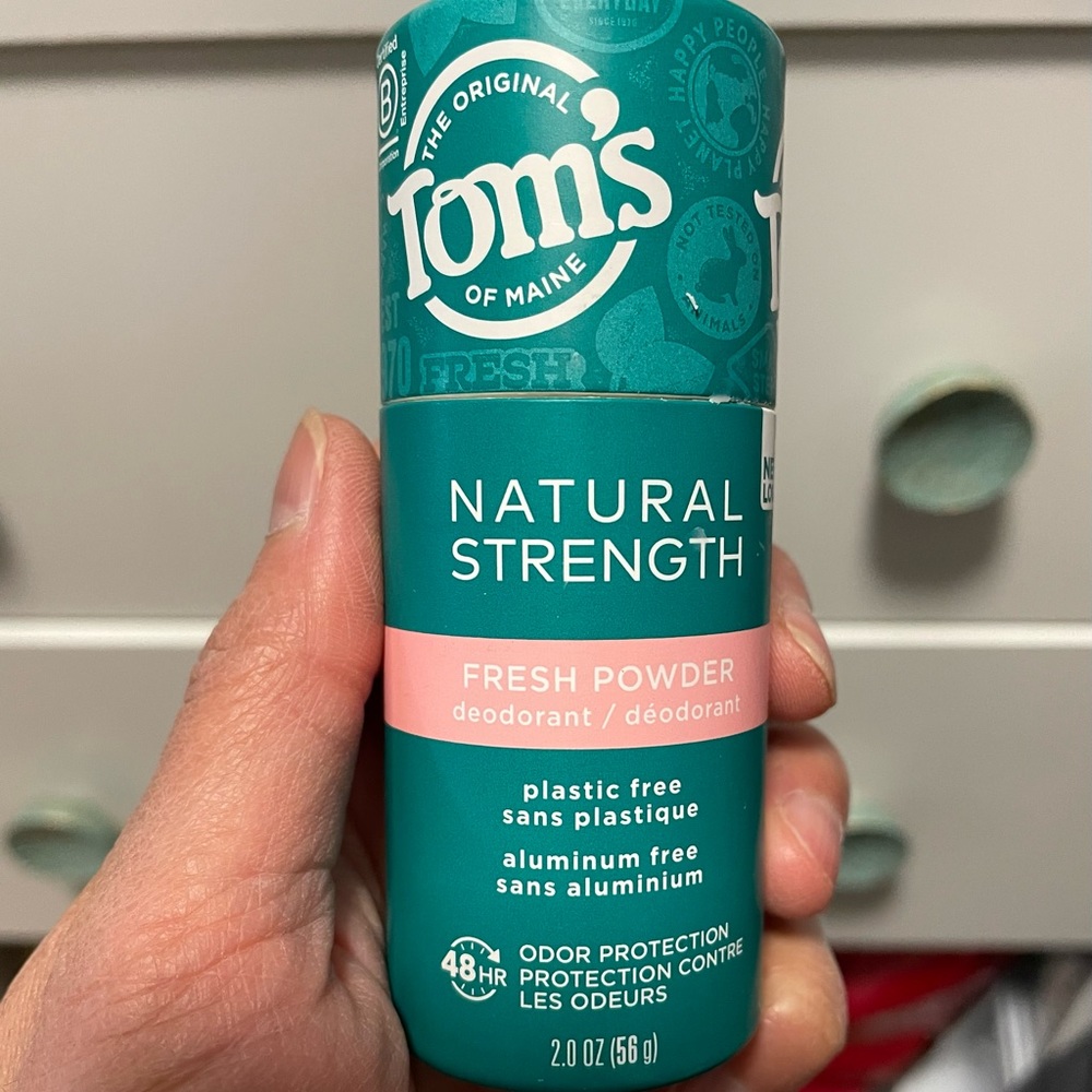 Brand new Tom’s deodorants
